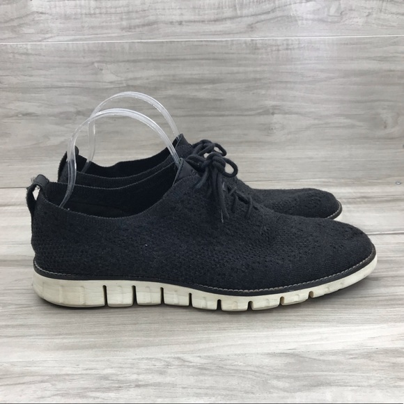 Cole Haan Other - Cole Haan Zero Grand wingtip knit black size 10M